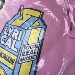 Pink Hoodie Lyrical Lemonade 