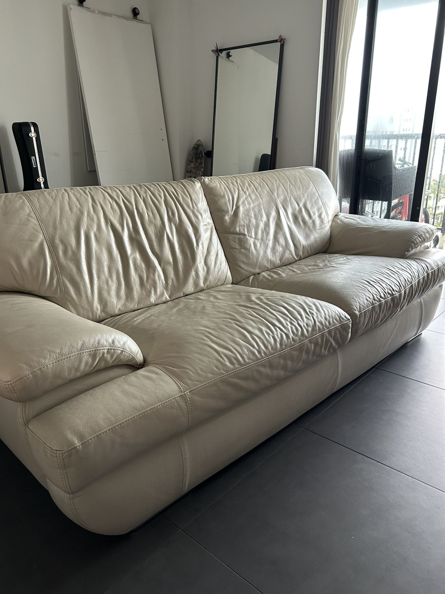 Leather Couch - Free