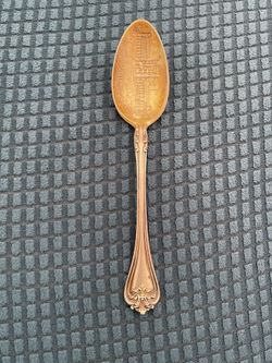 ANTIQUE STERLING SPOON 
