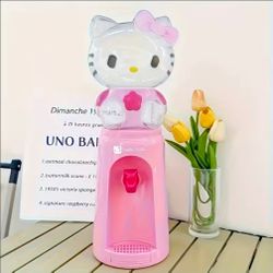 Sanrio Hello Kitty Kawaii Mini Portable Water Dispenser 🎀✨️💦