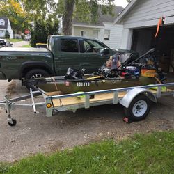 Bonafide SS107 Kayak & Sterling Trailer Combo