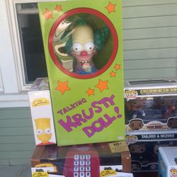 The Simpsons - Talking Krusty Doll 