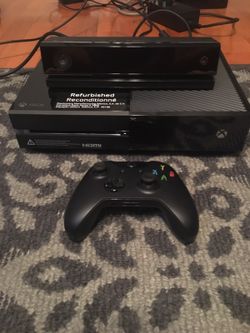 Xbox one with Kinect and controller