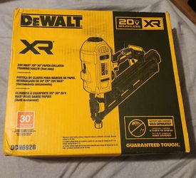 DeWALT XR 30° Framing Nailer