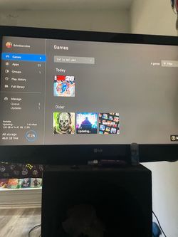 Xbox one s (with games and controller)