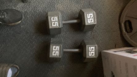 55 lbs d/bells $120
