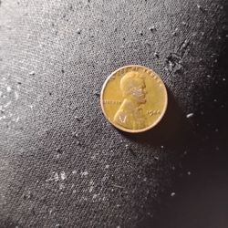 1944 Error Penny L On Rim