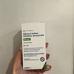 Albuterol Sulfate Inhalation Aerosol HFA