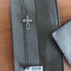 Cross Necklace With Tags 