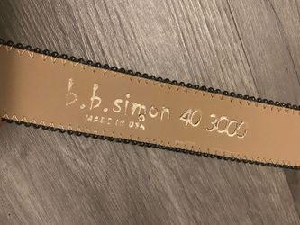 BB Simons, Accessories, Noir Classic 2 Size 46