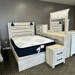 $55 Down Finance Bedroom Set Queen Bed King Bed Mattress Sectional Sofa Sleeper Bunk Bed Vanity Dining Set 