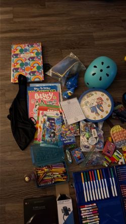 Kids color book waterbottle mix stuff element kids for all