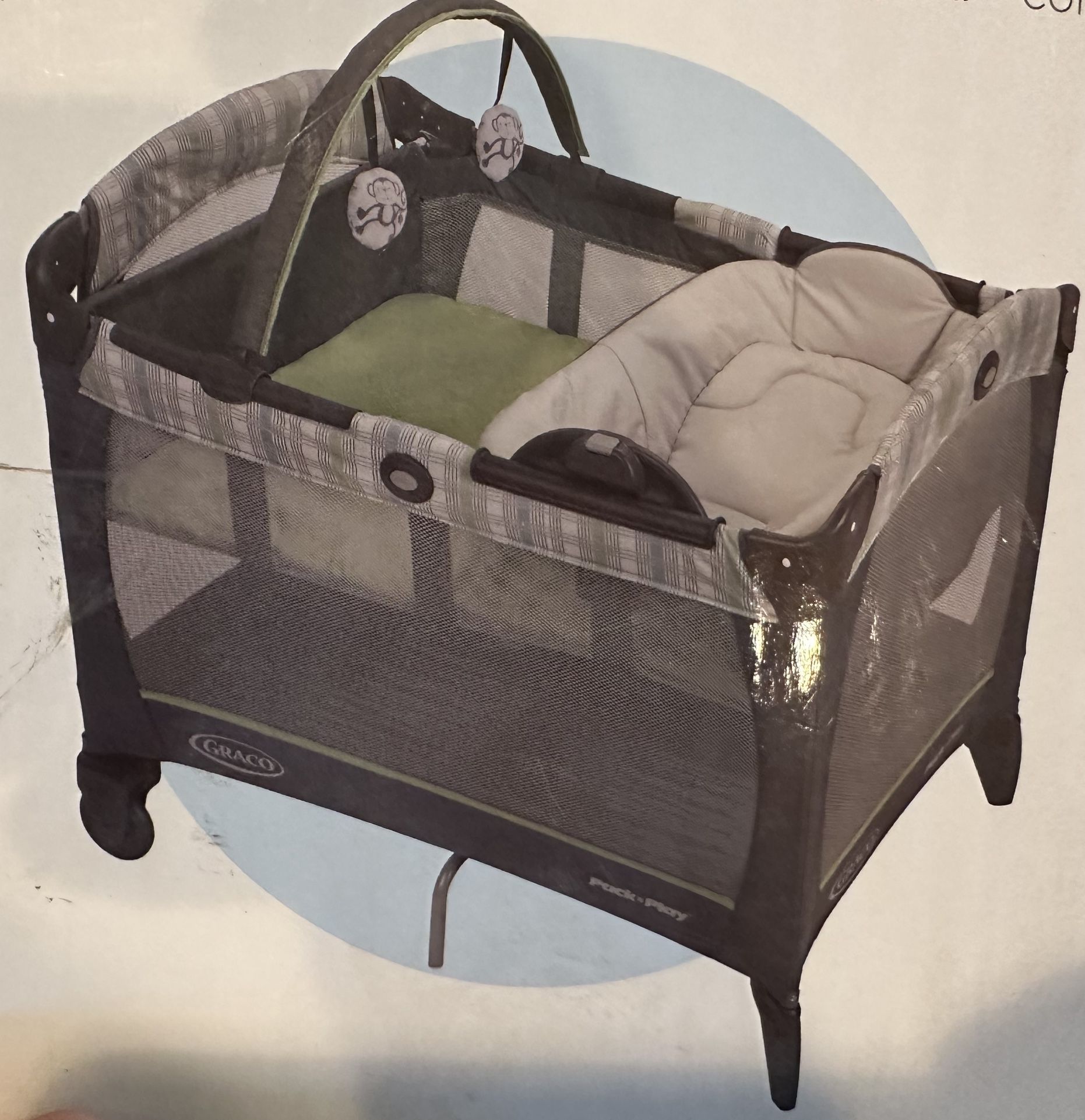 Baby Pack And Play With New Baby Changer $80