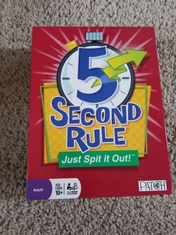 5 second rule (Board game)