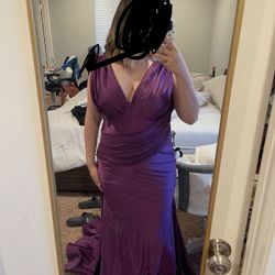 Women’s Purple Gown