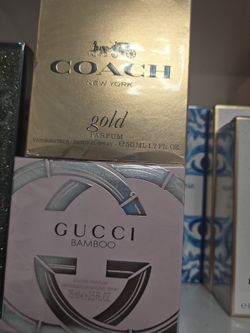 Gucci bamboo and Coach Gold