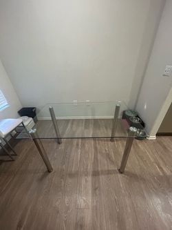 Brand New Glass Table