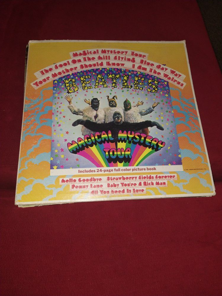 MAGICAL MYSTERY TOUR ALBUM BY THE BEATLES