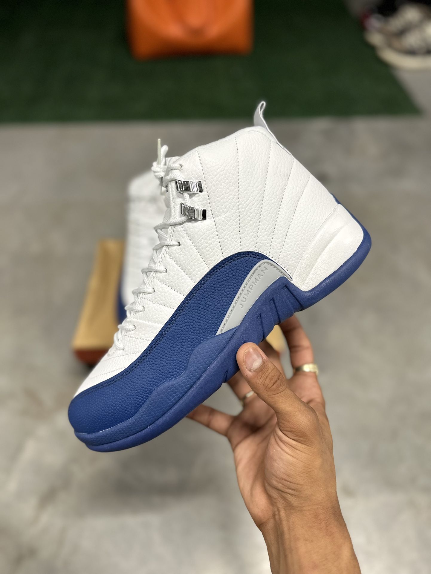 “French Blue” Jordan 12s 10/M, 11.5/W 🥏