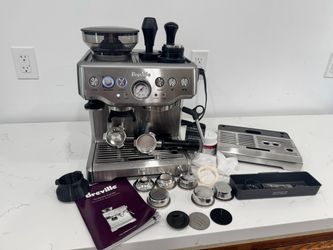 Breville Barista Express Espresso Machine - Needs Work / solenoid Makes Noise  - Complete Set