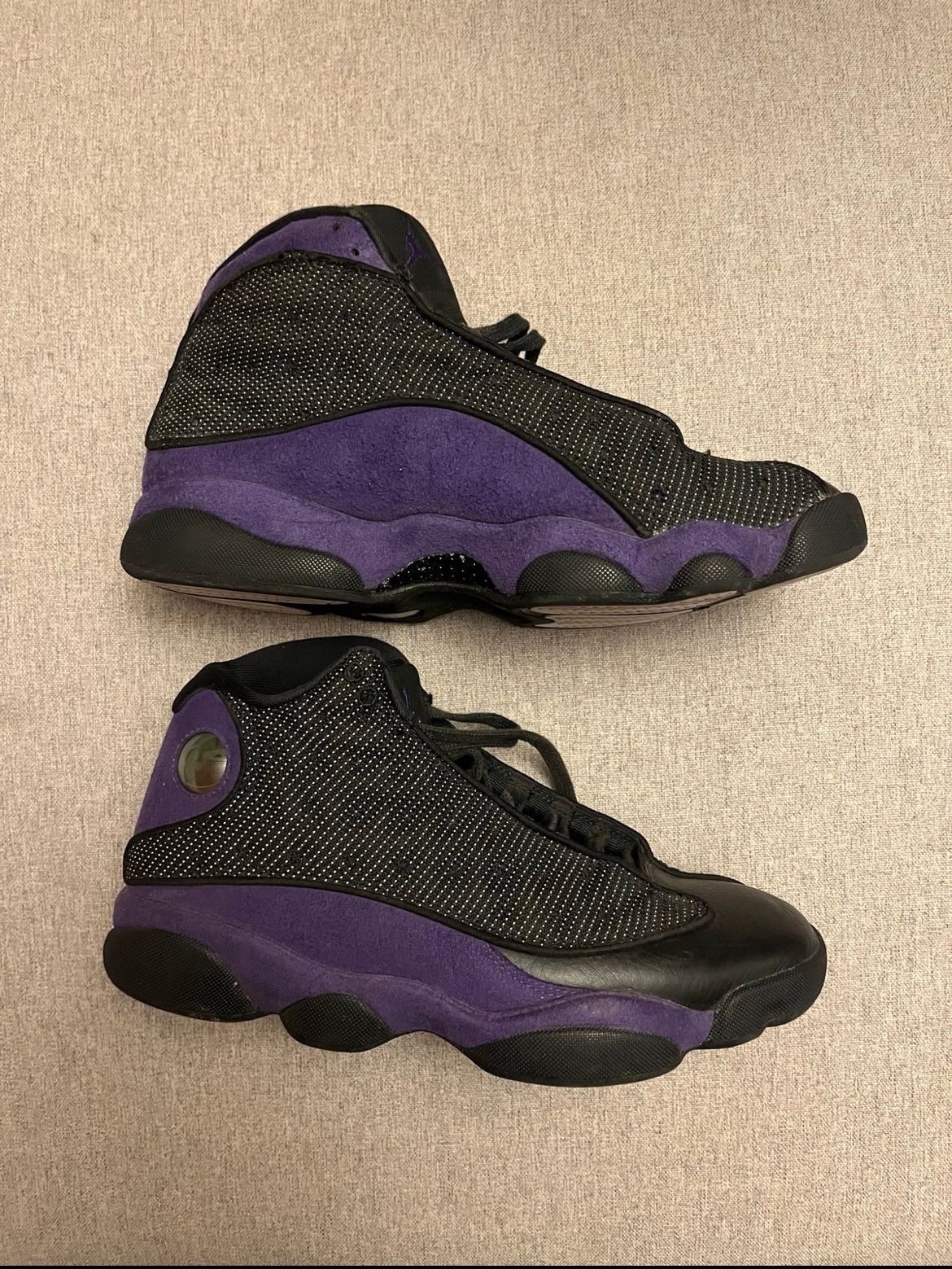 Jordan 13 Court Purple & Black Size 8