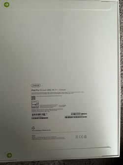 iPad Pro 13-inch (M5) Wi-Fi + Cellular