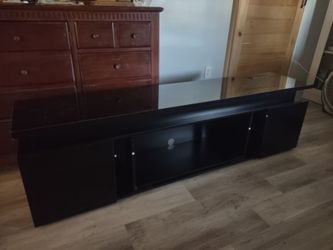 Brand new solid wood Ashley TV stand