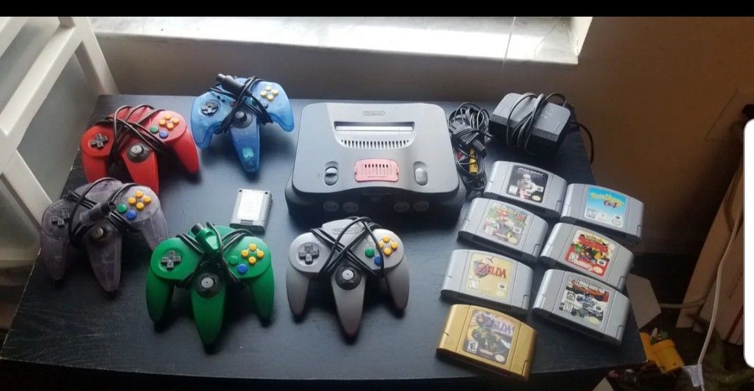 nintendo 64 with expansion memory