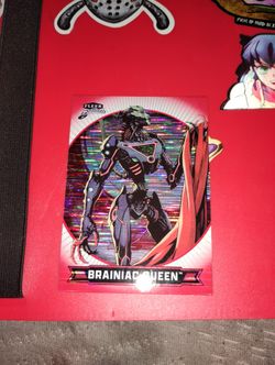 Brainiac Queen 2025 Fleer Brilliants Superman #60 Red Heat Vision /1938 