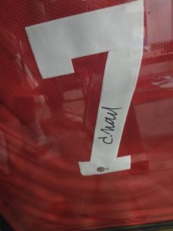 49er Autographed Jersey ward