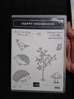 Stamping Up!  HAPPY HEDGEHOGS