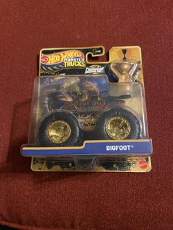 Set Of Six Hot-Wheels Monster Trucks Trophy Champions Series