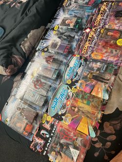 Vintage StarTrek action figures