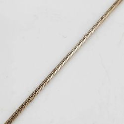 Vintage Sterling Silver Snake Chain Anklet 