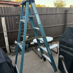 6 Foot Werner Step Ladder Tool