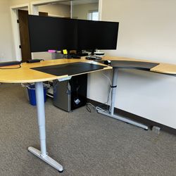Curved Standup Desk 