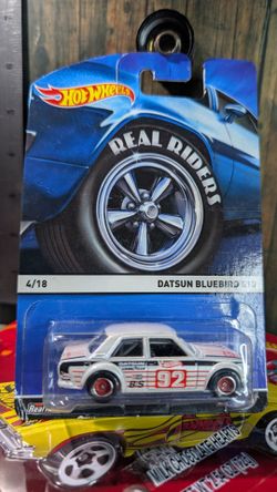 HOT WHEELS REAL RIDERS DATSUN BLUEBIRD 510