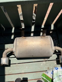 Stock Nissan 370z exhaust