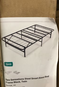 TWIN, Spa Sensation Steel Smart Base Bed Frame