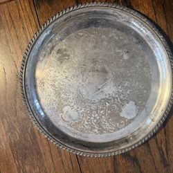 Silver Plated Serving Plater