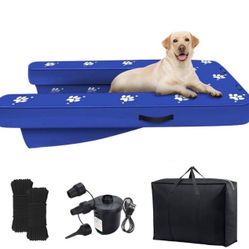 Brand NEW! Inflatable Dock Platform with Electric Pump / dog boat
