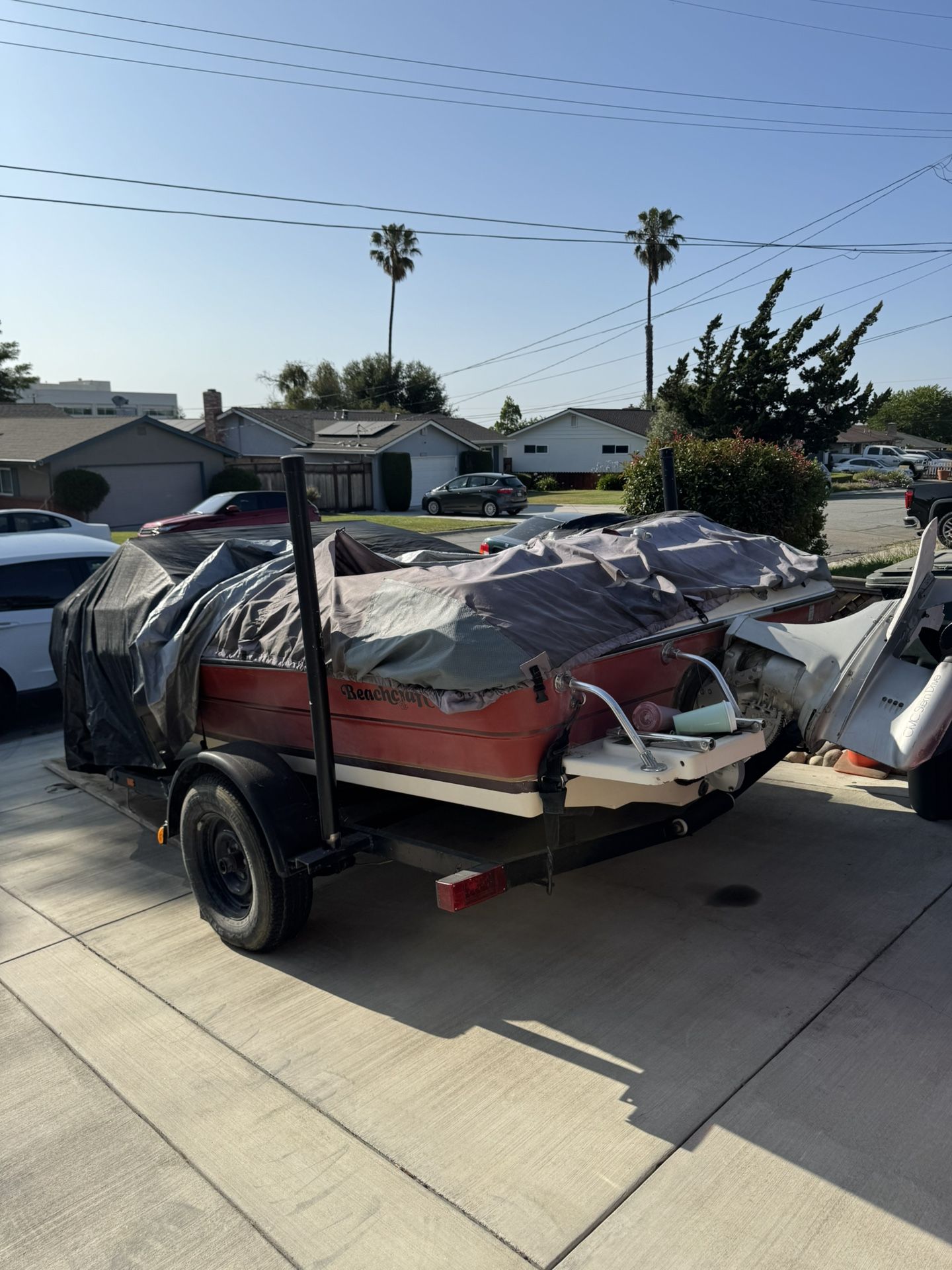 91 Beach Craft 4cyl Runs Great Bikini Top $2500OBO Or Trade????