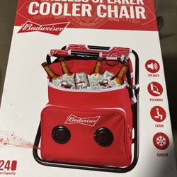 Cooler Bluetooth Budweiser Wireless Speaker Cooler Chair