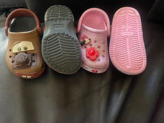 Cars & mini mouse crocs
