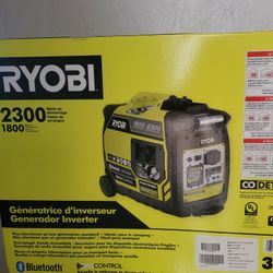Ryobi 2300w Inverter Generator $450 Firm 