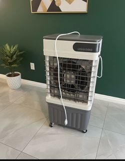 Swamp Cooler Air Conditioner Large 8 Gallon / 4 Ice Pack Included