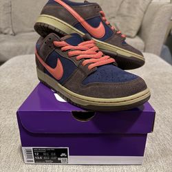 Nike SB Dunk Low Baroque Brown/Adobe size 12