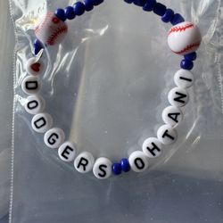 Dodgers Ohtani Baseball Bracelet