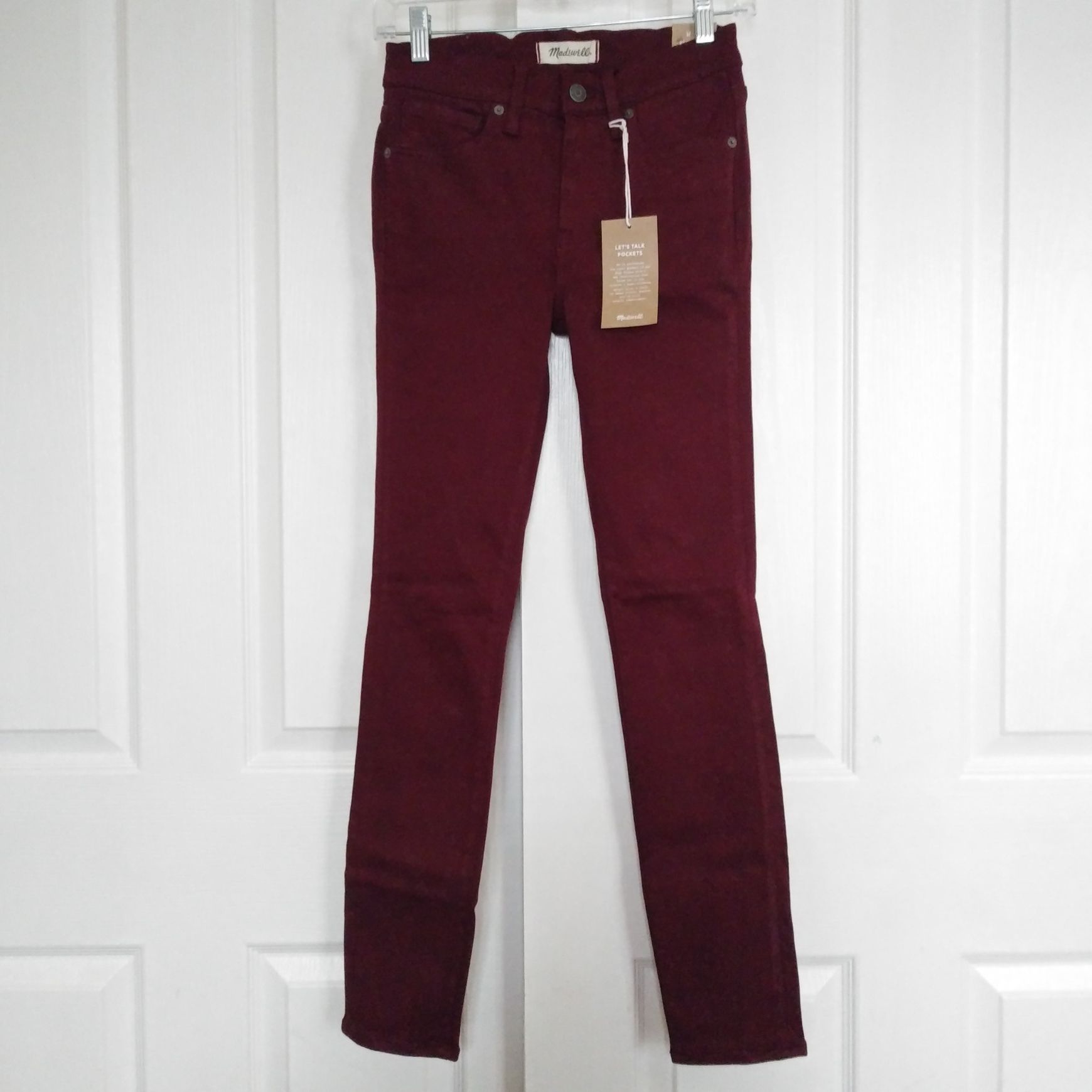 Womens Madewell 9in High Rise Skinny Jean Size 24