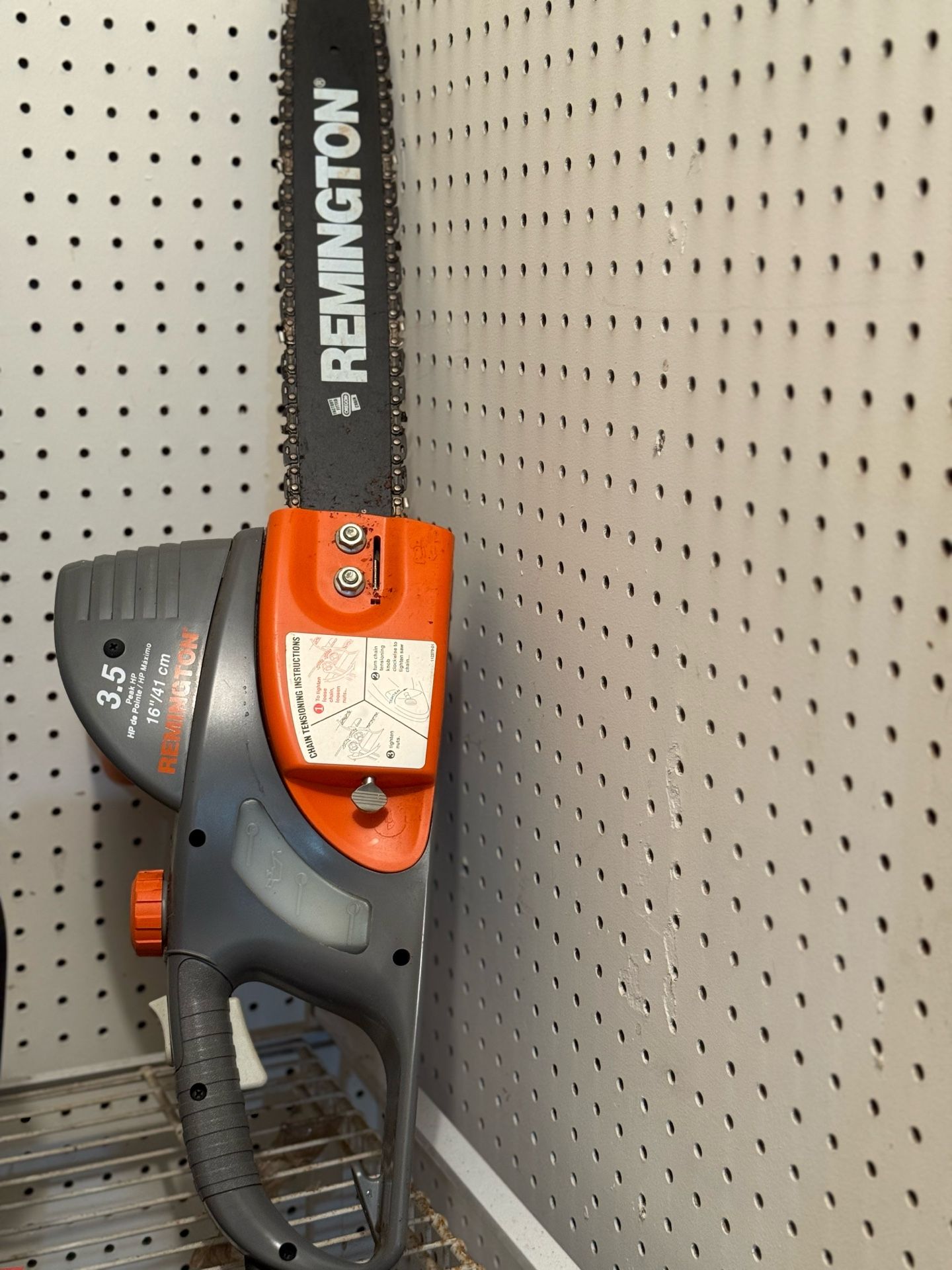 Remington 3.5hp, 16" Corded Electric Chainsaw